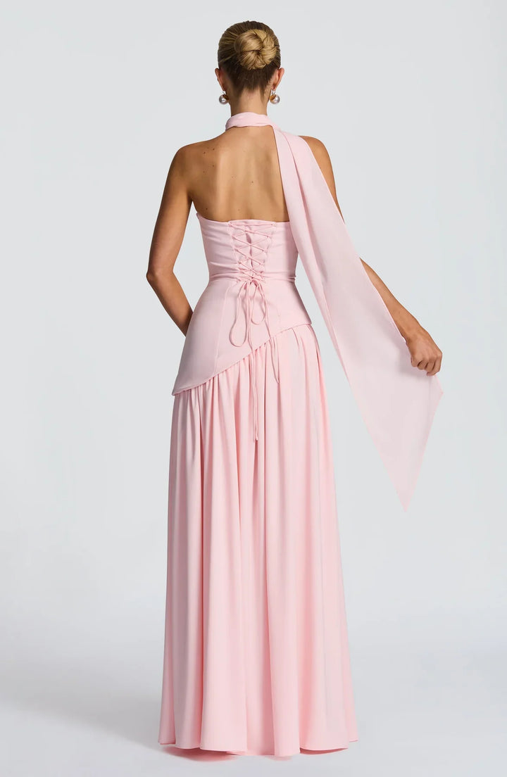 Regina | Maxi mekko halkiolla