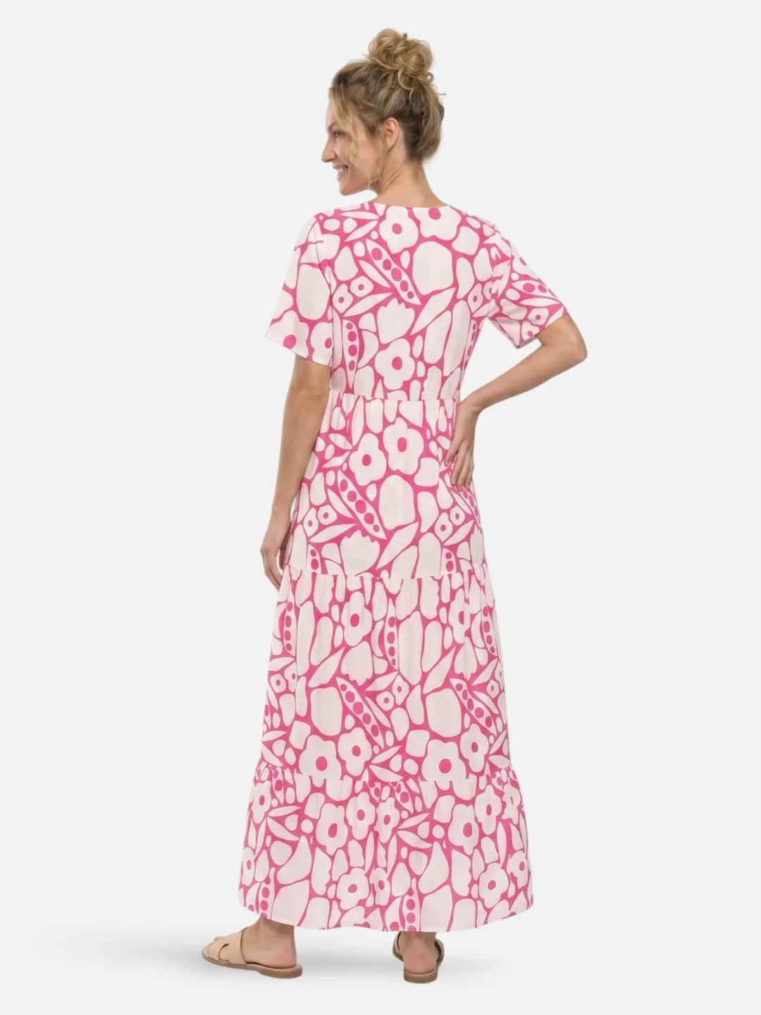 Henrieta | Kukka-kerroksinen maxi-mekko