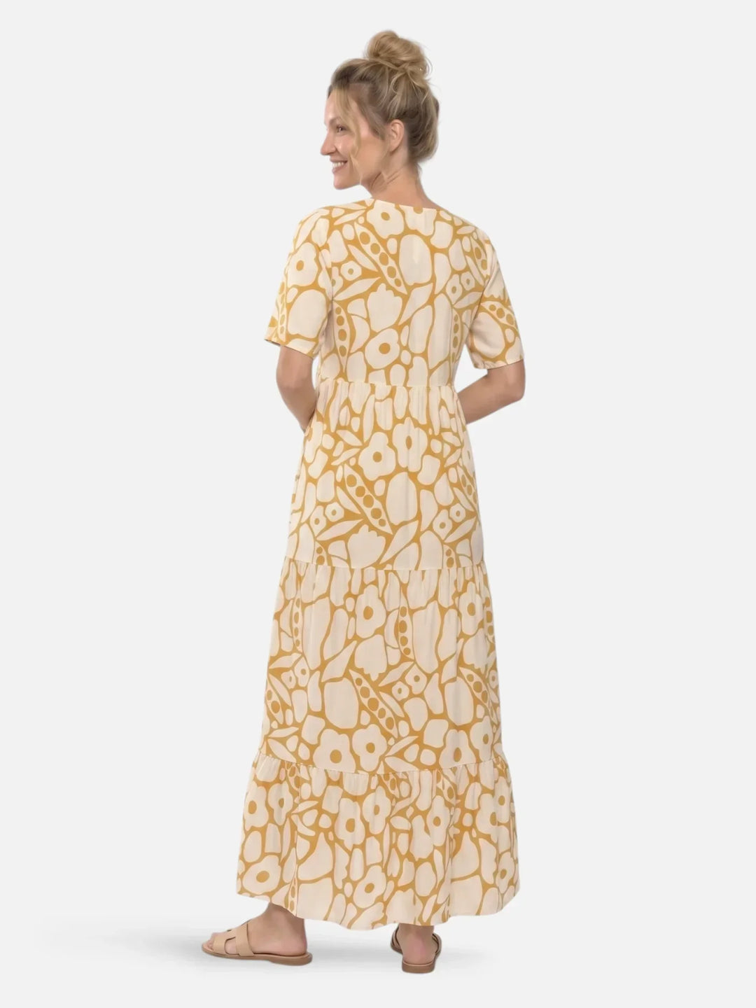 Henrieta | Kukka-kerroksinen maxi-mekko