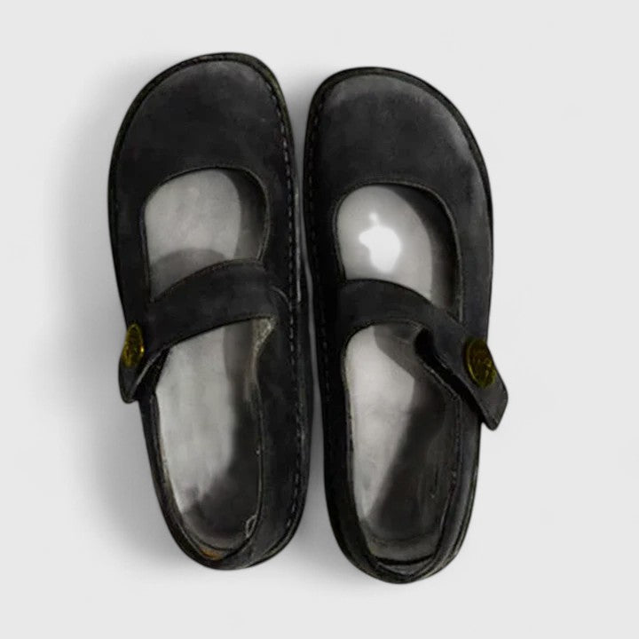 Mary Jane -kengät pyöreällä soljella