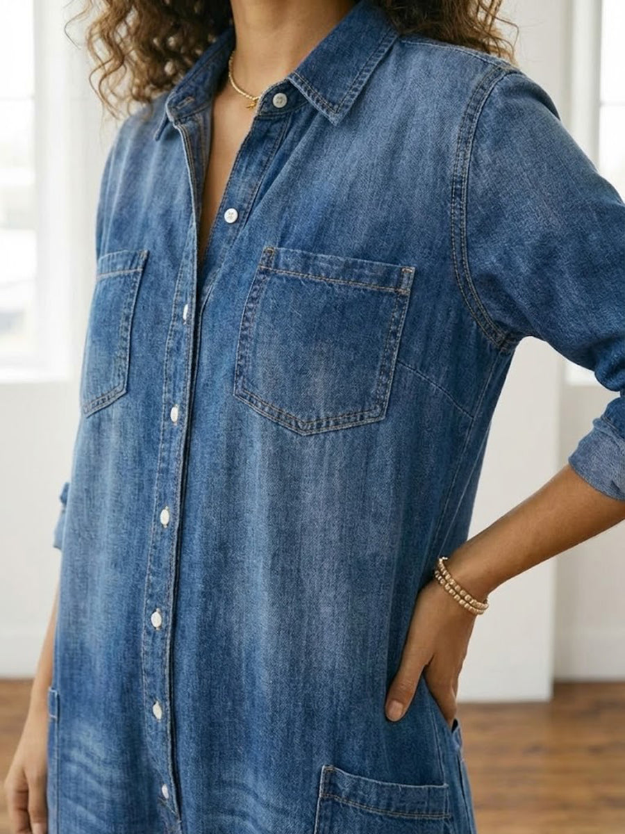 Felicja | Tutina in denim