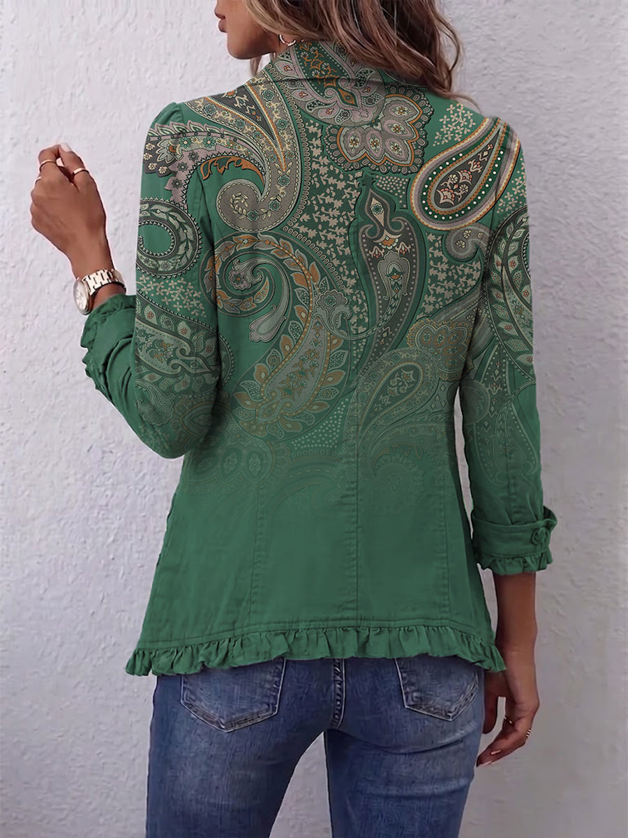 Aria | Giacca ruffle