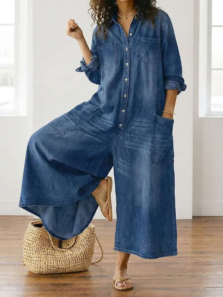 Felicja | Tutina in denim