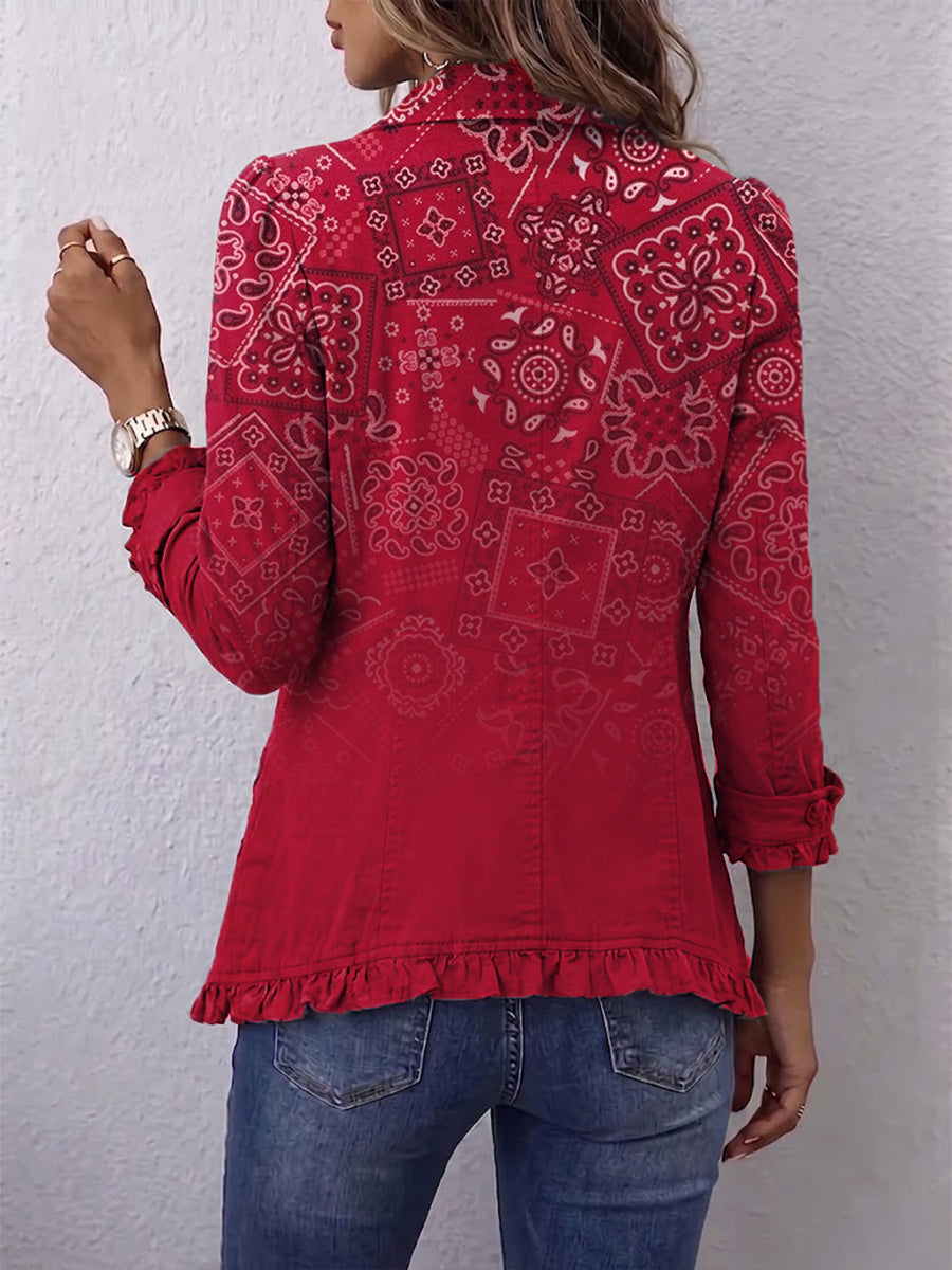 Riley | Giacca ruffle