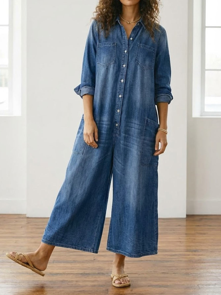 Felicja | Tutina in denim