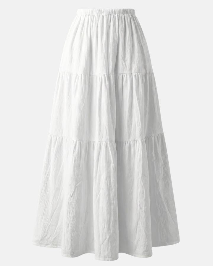 Yksinkertainen mukava maxi-hame