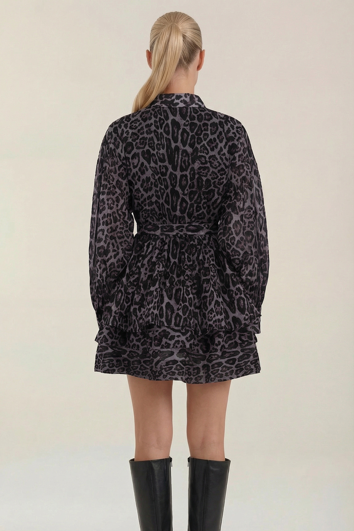 Adelína | Mini mekko leopardikuosis