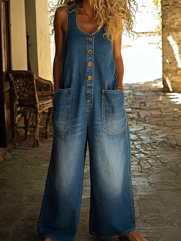 Kinga | Tuta in denim