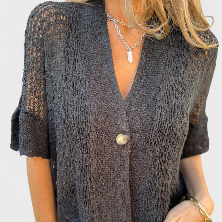 Zdena | Maglione intrecciato