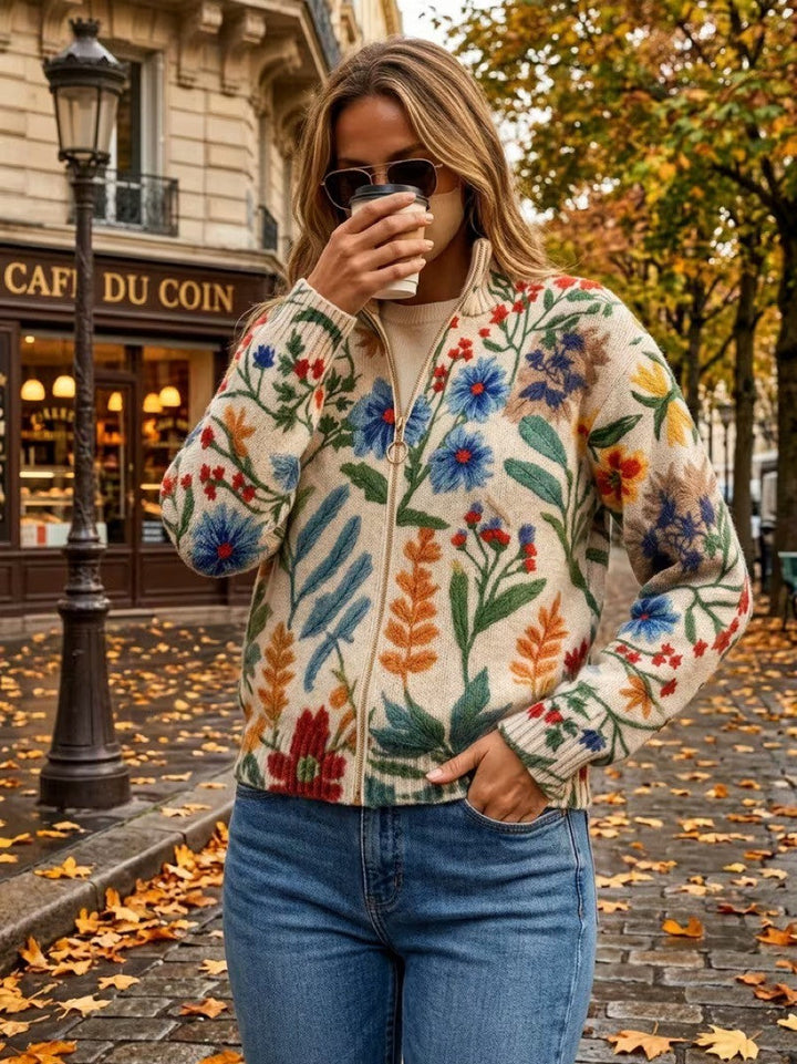 Tabitha | Cardigan floreale
