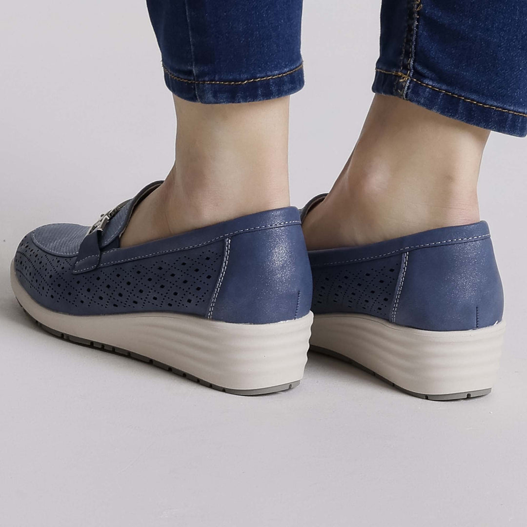 Zara | Korkokenkä mokasiinit